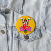 Göttin Lakshmi Knopf Button (Beispiel)