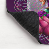 Göttin Lakshmi Mandala Mousepad (Ecke)