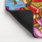 Göttin Lakshmi-Mauspad Mousepad (Ecke)