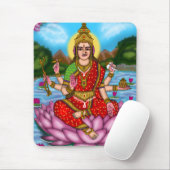Göttin Lakshmi-Mauspad Mousepad (Mit Mouse)