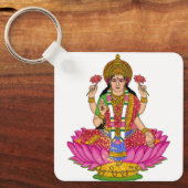 Göttin Lakshmi Schlüsselanhänger (Vorderseite)