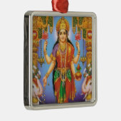 Göttin-Lakshmi Silbernes Ornament (Rechts)