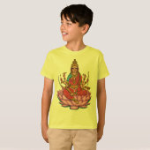 Göttin Lakshmi T-Shirt (Vorne ganz)