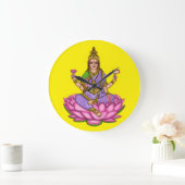 Göttin Lakshmi Wanduhr (Zuhause)