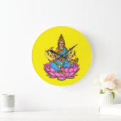 Göttin Lakshmi Wanduhr (Zuhause)