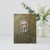 Göttin Lapplands Sámi der Ergiebigkeit Postkarte (Stehend Vorderseite)