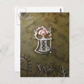 Göttin Lapplands Sámi der Ergiebigkeit Postkarte (Vorne/Hinten)