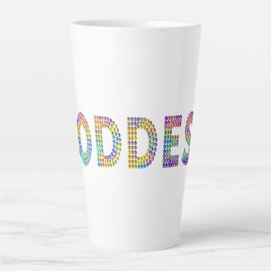 Göttin latte Tasse (Vorderseite)