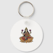 Göttin Laxmi Schlüsselanhänger (Rückseite)