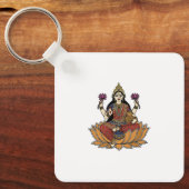 Göttin Laxmi Schlüsselanhänger (Vorderseite)