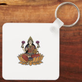 Göttin Laxmi Schlüsselanhänger (Rückseite)