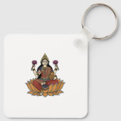 Göttin Laxmi Schlüsselanhänger (Rückseite)
