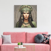 Göttin Leinwanddruck (Insitu (Wohnzimmer))