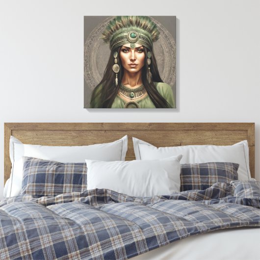 Göttin Leinwanddruck (Insitu (Schlafzimmer))