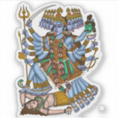 Göttin Mahakali-Aufkleber Aufkleber (Vorderseite)