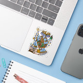 Göttin Mahakali-Aufkleber Aufkleber (Laptop mit iPhone)