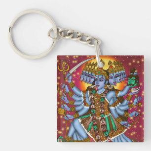 Göttin Mahakali-Schlüsselanhänger Schlüsselanhänger