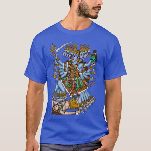 Göttin Mahakali T-Shirt (Vorderseite)