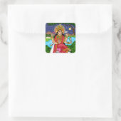 Göttin Mansa Devi Aufkleber (Tasche)