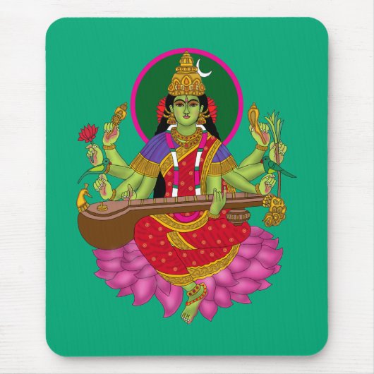 Göttin Matangi Mousepad (Vorne)