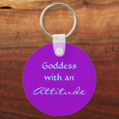 Göttin mit einem Schlüsselanhänger für Attitude Qu (Vorderseite)