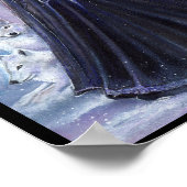 Göttin mit Wölfen von Renee Lavoie Poster (Ecke)