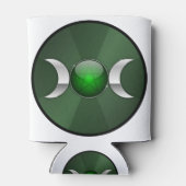 Göttin-Mondsymbol Dosenkühler (Rückseite)