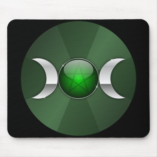 Göttin-Mondsymbol Mousepad (Vorne)