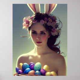 Göttin Ostara Poster