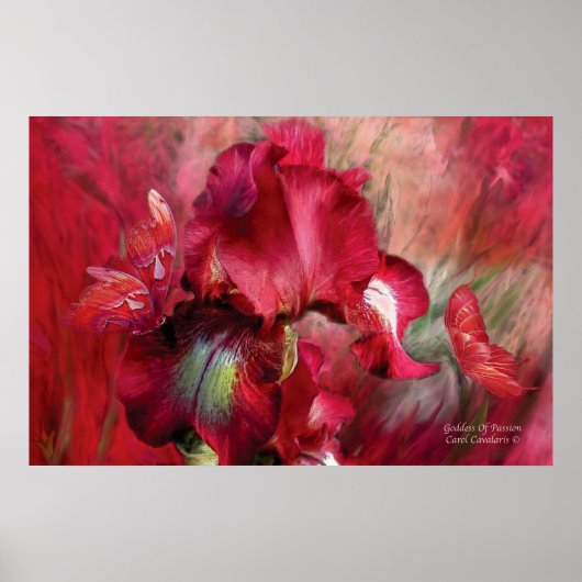 Göttin Passion Art Poster/Print Poster (Vorne)