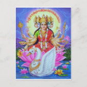 Göttin Postkarte (Vorderseite)