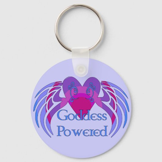Göttin Powered Schlüsselanhänger (Vorderseite)