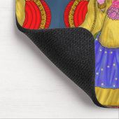 Göttin Radha-Mauspad Mousepad (Ecke)