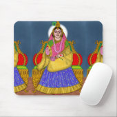 Göttin Radha-Mauspad Mousepad (Mit Mouse)