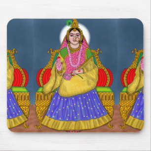 Göttin Radha-Mauspad Mousepad