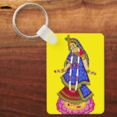 Göttin Radha Schlüsselanhänger (Vorderseite)