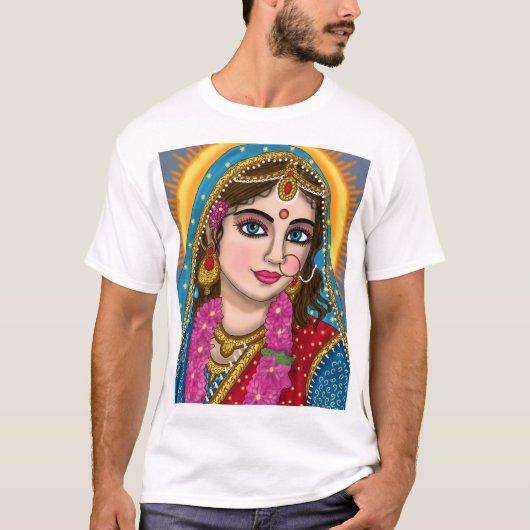 Göttin Radha T-Shirt (Vorderseite)