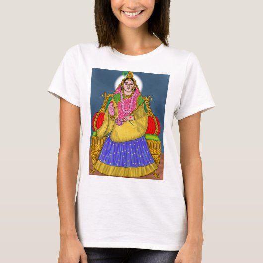 Göttin Radha T-Shirts (Vorderseite)