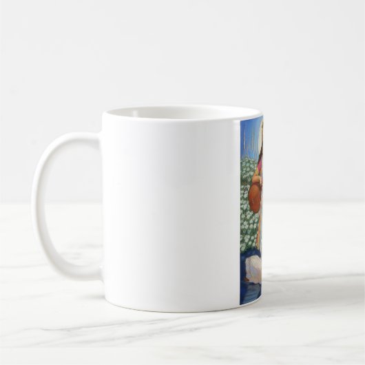 Göttin Sarasvati Kaffeetasse (Links)