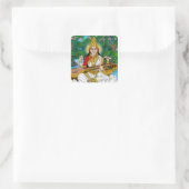 Göttin Saraswati Aufkleber (Tasche)