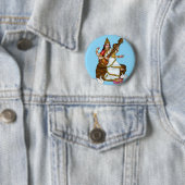Göttin Saraswati Knopf Button (Beispiel)