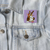 Göttin Saraswati Knopf Button (Beispiel)