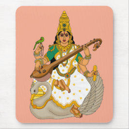 Göttin Saraswati-Mauspad Mousepad
