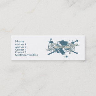 Göttin-Schild-Visitenkarte Mini Visitenkarte