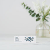 Göttin-Schild-Visitenkarte Mini Visitenkarte (Stehend Vorderseite)