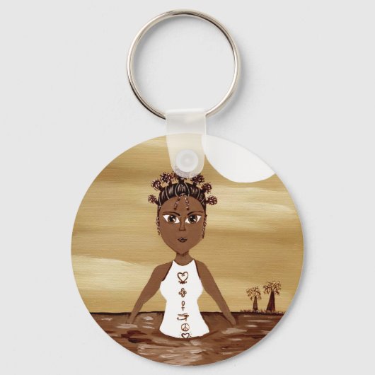 Göttin Schlüsselanhänger (Vorderseite)