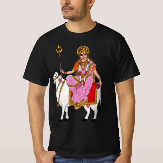 Göttin Shailputri T-Shirt (Vorderseite)