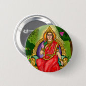Göttin Sita Knopf Button (Vorne & Hinten)
