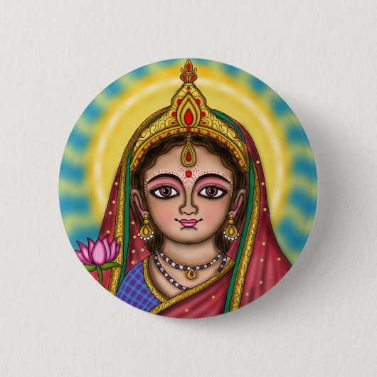Göttin Sita-Tasche Button (Vorderseite)
