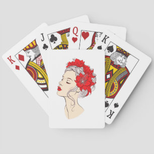 Göttin Spielkarten